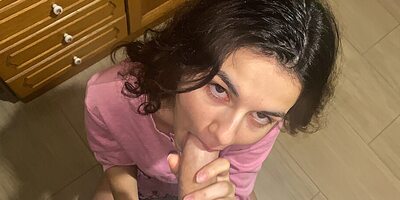 Cock Riding In The Kitchen - Sofia Bresciani & Luca Besciani
