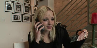 Tattooed Faye Runaway and her bastard riding a black cock