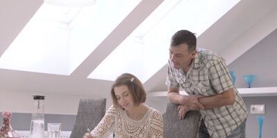 Old Wise Gentleman With A Young Beautiful Girl P2 With Marina Visconti