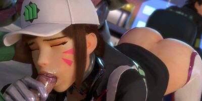 D.Va 10 - Overwatch SFM & Blender Porn Compilation