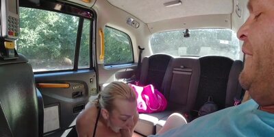 Horny Driver Helps To Choose A Swimsuit With Rebeka Black