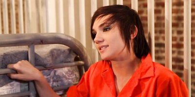 Horny Inmates Nikki Hearts And Natasha Starr Have Hot Jailhouse Sex!