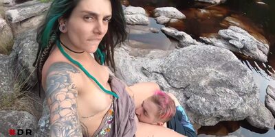 Dread Hot - Transando Ata Gozar Nas Pedras Do Rio