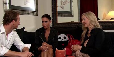 Dungeon Fantasy! Julia Ann And Jessica Jaymes Take Dom Dick!