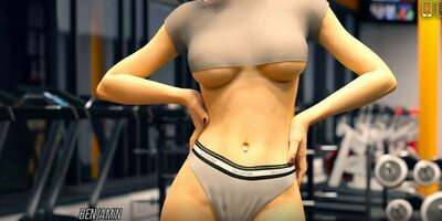 University Of Problems: Sexy Fit Girls In The Gym-Ep5