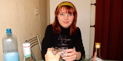 Redhead teeny enjoying hot sex