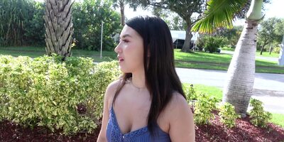 POV sex with Korean teen Mina Moon