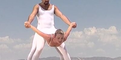 Anal Yoga In The Desert