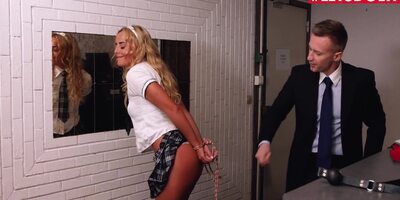 Czech College Girl Dp Ed At School - Victoria Pure, Rick Angel And Michael Cheritto