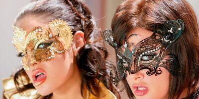 Angelina Valentine, Tory Lane Threesome