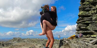 Sex On A Mountain Top In Norway