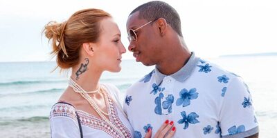 Belle Claire’s first anal interracial ends in creampie