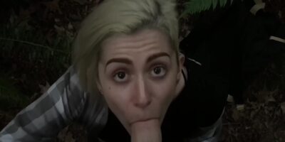 Outdoor Public Blowjob - Jasper Blue