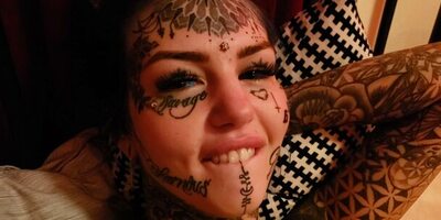 Inked Up Beauty Amber Luke Craves for Big Cock