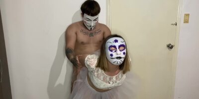 Me Follo A Una Desconocida En Hallowen Me Vengo Dentro De Ella Especial Hallowen