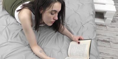 Milena Juice Enjoys Her Hairy Body In Bed