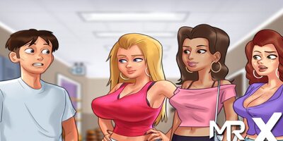 SummertimeSaga - They're Looking For Homework Checks, Tits P