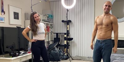 Behind the scenes with hot Avery Jane