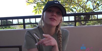 Paris White in Virtual Vacation Movie - AtkGirlfriends