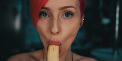 Asmr Playing With Banana Find Me On Fansly - Mysweetalice (patreon - Mykinkydopeasmr)