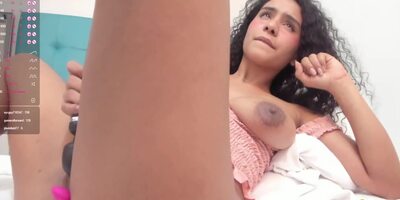 Ellette Has Some Spunky Brown Boobs And Pussy