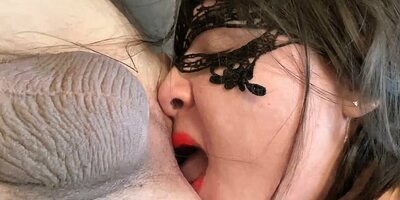 decided to punish me.Anal cleaning. Rimming asshole