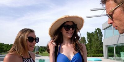 Angel Emily & Sofi Smile: Teen 3-Way