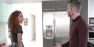 Curly Hair And Brixley Benz In Thanks Dad