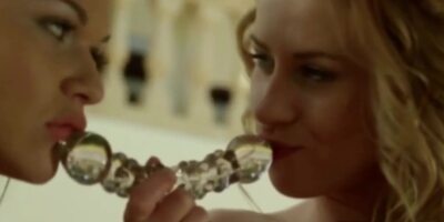 Leony Aprill And Frida Stark - European Lesbian Fantasy From Girlfriends To Enjoy The