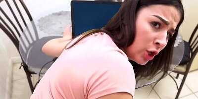 Quarantine is boring and only sex with stepsister spices it up