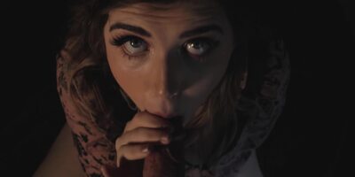 Sexy Beautiful Babe Swallows Hard Cock By The Fire Gets Thick Cumshot