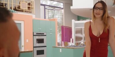 Boy answers naughty sister-in-law asking for some pecker