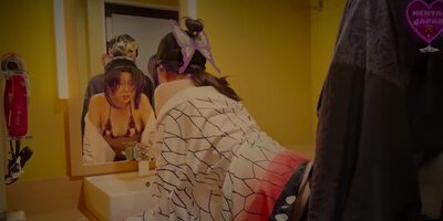 Shinobu Fucks At The Bathroom Before Going To The Bed 4k 60fps Demon Slayer Kocho