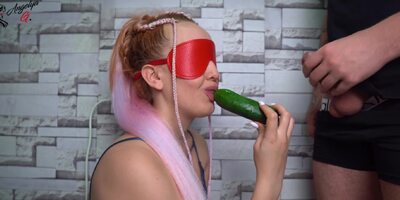 Cheated Step Sister In Fruit Game! She Liked It! Surprise!