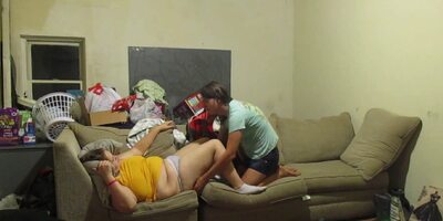 Wife Caught On Hidden Cam Fucking Pussy To Mouth With Sissy