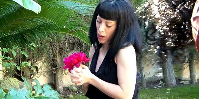 Bryan da ferro in outdoor sex with big nippled horny widow