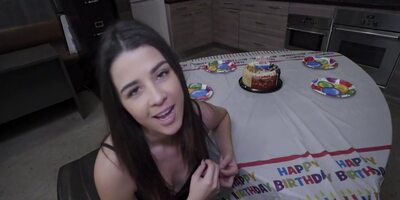 Stepdad Makes Birthday Girl Feel Special - Charles Dera And Kylie Rocket