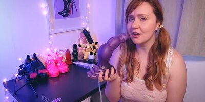 Shannon Heels - Bad Dragon Review - Breeds My Tight Cunt