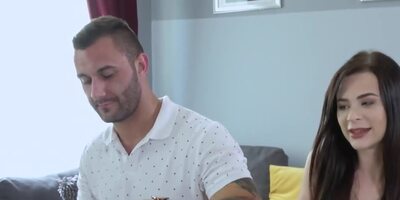 Czech teen with pretty figure moans and gets fucked before BF