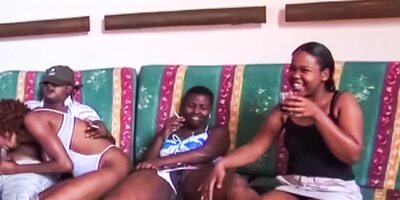 Fun interracial hardcore orgy group sex party w ebony babes