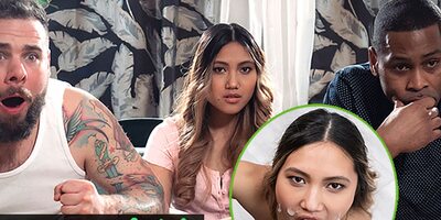 DEVIANTE - Cheating Asian wifes first big black cock