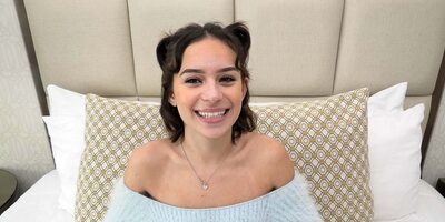 Sexy and petite 18 yr old stars in this POV video