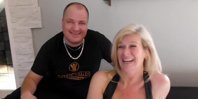 Privat Gangbang With German Mature Marina In Her Own Flat - Marina Rene