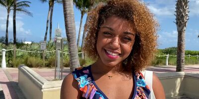 French Step Cousin Visits Miami