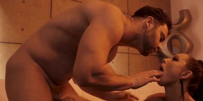 Aidra Fox is being shagged by a rough stallion Seth Gamble