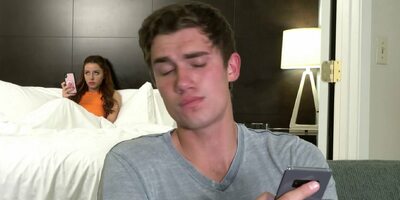 Vanna fucks her step-brother in the hotel