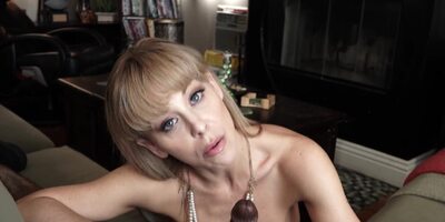 Hot Cherie Deville fucks her black stepbrother