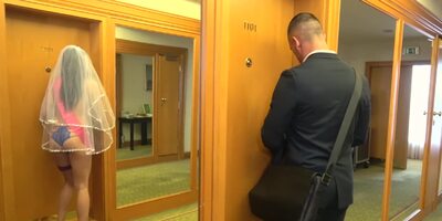 Bride Sonya Durganova gets hard fuck and cum