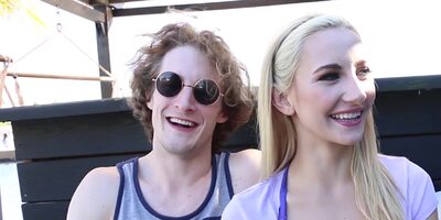 Amateur sex with hot blonde teen Jade Amber