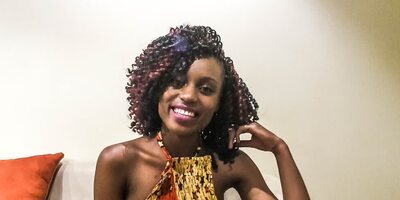 Smiling Ebony Cutie in POV Casting Fucked Hard by BWC